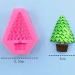 3D Christmas tree silicone mould