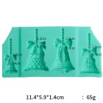 Christmas Bells Fondant Silicone Mould