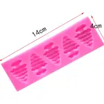5 Cavity Christmas Tree silicone mould