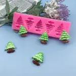 5 Cavity Christmas Tree silicone mould