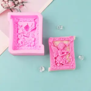 Fairy Angel Flower silicone Mould Style 2