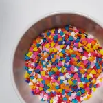 Colorful Heart Sprinklers 100gm