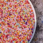 2mm Mixed Colour sphere Sprinklers 100gm (Copy)