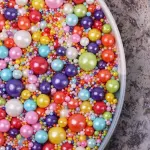 Mixed Colorful spehre balls Sprinklers 100gm