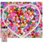 Mixed Colour Confetti Sprinklers 100gm