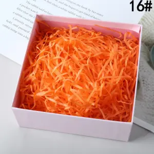 Orange Shredded Paper 100 grams
