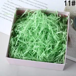 Light Green Shredded Paper 100 grams