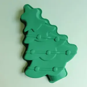 1Pcs Christmas Tree Silicone Cake Bread Mould Style 2