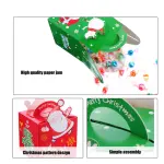 Small Christmas Snowman theme Gift Box (1 PACK = 10 PIECES) Style 3
