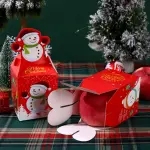Small Christmas Snowman theme Gift Box (1 PACK = 5 PIECES) Style 2