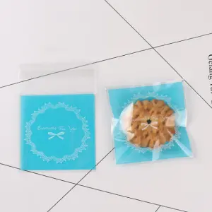 Especially for you Blue colour 100pcs Cookie Candy Sleeve