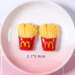 3 pcs McDonalds fries Cake Topper Toy