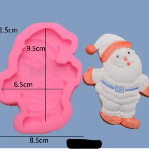 Christmas Santa silicone mould