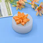 3D Poinsettia flower silicone mould