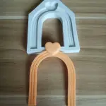 Heart Door Arch silicone mould