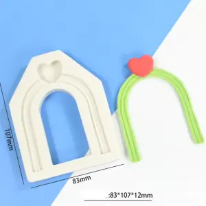 Heart Door Arch silicone mould