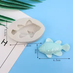 Fish Silicone mould Style 2