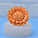 3D Sunflower silicone mould