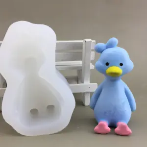 Cute 3D Duck Silicone Mould style 2
