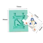 Boat Anchor theme silicone mould