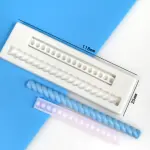 2 Cavity Twist Rope Beaded boarder Silicone Mould