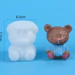 3D Teddy Bear silicone Mould - Small