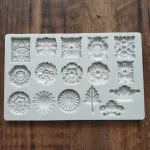 Wedding Crown Flowers Silicone Fondant mould