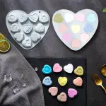 10 Cavity heart love theme silicone mould