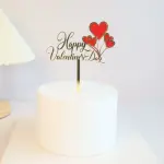 1 pcs Valentines acrylic cake topper STYLE 3
