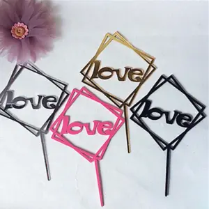 Love Acrylic Topper Valentine Day