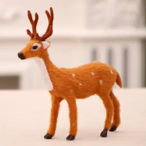 1pcs Reindeer Cake Topper Toy