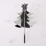 3D Christmas Tree acrylic Cake Topper