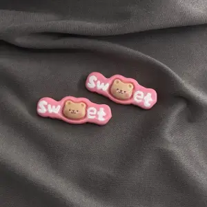 3 Pcs Sweet Teddy Bear Miniature toy topper