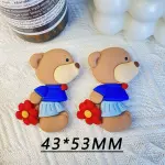 Teddy Bear Couple Miniature toy topper
