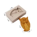3D Mother Mary with wings silicone mould