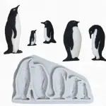 Penguin silicone mould