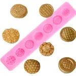 Floral Button Silicone Mould