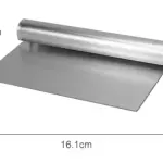Stainless steel Large curling dough Bench scrapper
