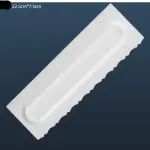 Cake Decor Big Plastic Icing Comb Scraper Smoother Icing Fondant Cake Decorating Tool (D-42 F)