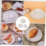 9.5 inch Paper Doilies | Round Placemats | Decorative Accessories | Disposable Paper Mats - White (140 pcs Pack)