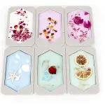 6 Cavity Polygon Shaped Aromatherapy Air Outlet Fragrance Wax Tablets Silicone Mould