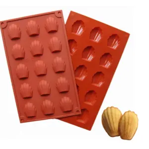 15 Cavity Madeleine Silicone Mould