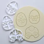 3 pcs Easter chicken rabbit egg cookie Theme Cookie Cutter set