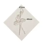 Cute Dancing Ballerina Silicone Mould Style 2