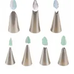 7 pcs Leaf Icing Piping Nozzle set
