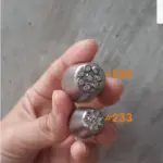 3 pcs Grass hair fur piping tip nozzle multi opening tip 233,234,235