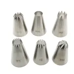 6 pcs Essential Icing Piping Nozzle set