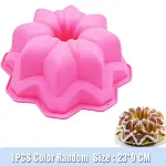 Flower shape Non-Stick Flexible Cake Mould