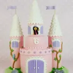 Castle Pillar Foam Square Cake Dummy ( Height 12 cm diameter 2 cm)