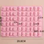 60 Cavity Animal Silicone Mould Style 2